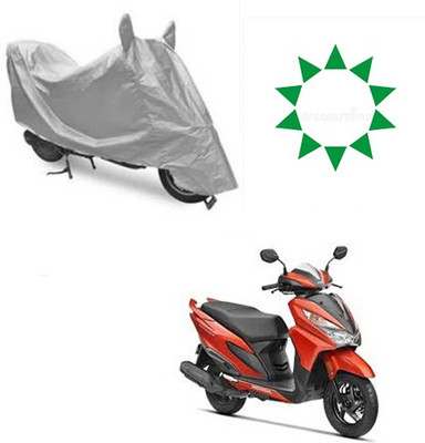 RPSENTTERPR Waterproof Two Wheeler Cover for Honda(Grazia, Silver)