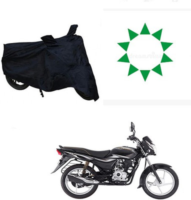 HYBRIDS COLLECTION Waterproof Two Wheeler Cover for Bajaj(Platina 100 DTS-i, Black)