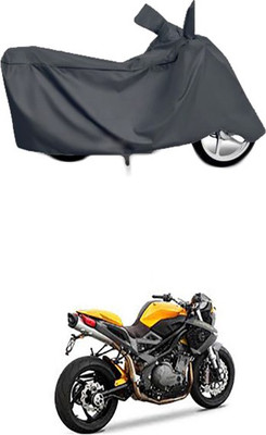 Utkarsh Two Wheeler Cover for DSK Benelli(Grey)
