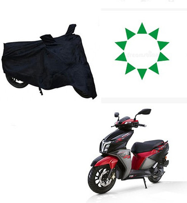 HYBRIDS COLLECTION Two Wheeler Cover for TVS(NTORQ, Black)