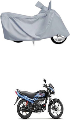 Utkarsh Two Wheeler Cover for Hero(Silver)