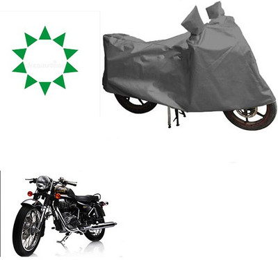HYBRIDS COLLECTION Waterproof Two Wheeler Cover for Royal Enfield(Electra Delux, Grey)