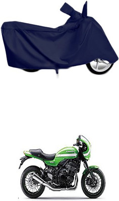 Utkarsh Two Wheeler Cover for Kawasaki(Blue)