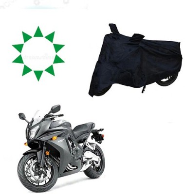 Atulit enterprises Waterproof Two Wheeler Cover for Honda(CBR 650F, Black)