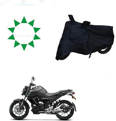 HYBRIDS COLLECTION Waterproof Two Wheeler Cover for Yamaha(FZ, Black)