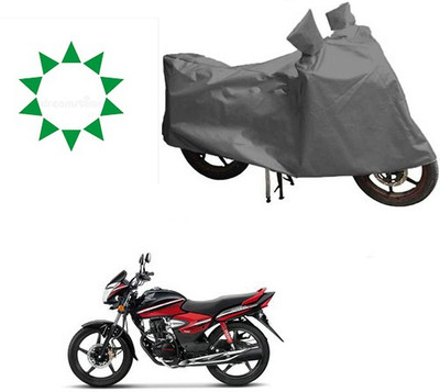 HYBRIDS COLLECTION Waterproof Two Wheeler Cover for Honda(CB Shine, Grey)