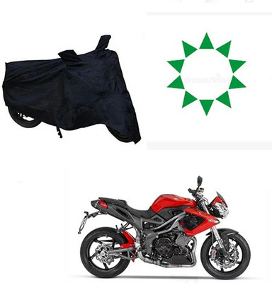 HYBRIDS COLLECTION Waterproof Two Wheeler Cover for DSK Benelli(TNT R, Black)