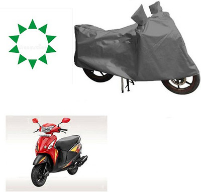 THE REAL ARV Waterproof Two Wheeler Cover for Hero(Pleasure, Grey)