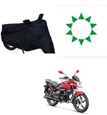 HYBRIDS COLLECTION Waterproof Two Wheeler Cover for Hero(Passion Xpro, Black)