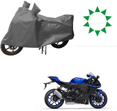 HYBRIDS COLLECTION Waterproof Two Wheeler Cover for Yamaha(YZF R1, Grey)