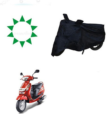HYBRIDS COLLECTION Waterproof Two Wheeler Cover for Mahindra(Duro DZ, Black)