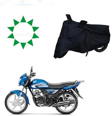 THE REAL ARV Waterproof Two Wheeler Cover for Hero(CD 110 Dream, Black)