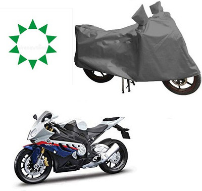 HYBRIDS COLLECTION Waterproof Two Wheeler Cover for BMW(X1, Grey)