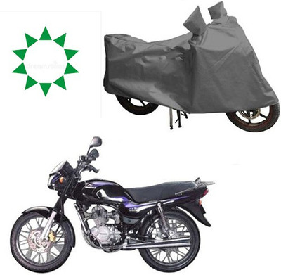 HYBRIDS COLLECTION Waterproof Two Wheeler Cover for Bajaj(Caliber, Grey)