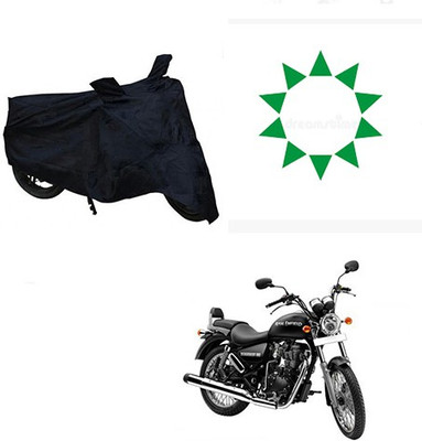 Matchup Two Wheeler Cover for Royal Enfield(Thunderbird 350, Black)