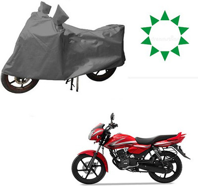 HYBRIDS COLLECTION Waterproof Two Wheeler Cover for TVS(Pheonix, Grey)
