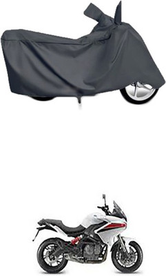 Utkarsh Two Wheeler Cover for DSK Benelli(Grey)