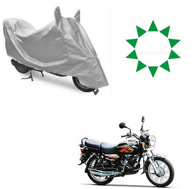 Atulit enterprises Waterproof Two Wheeler Cover for TVS(Max 4R, Silver)