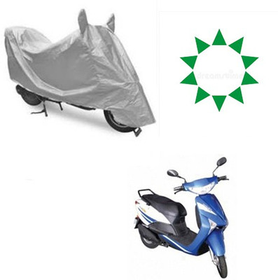 Atulit enterprises Waterproof Two Wheeler Cover for Indus(Yo Xplor, Silver)