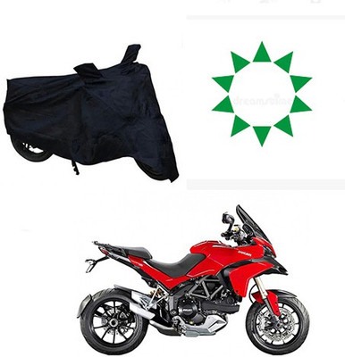 Atulit enterprises Waterproof Two Wheeler Cover for Ducati(Multistrada, Black)