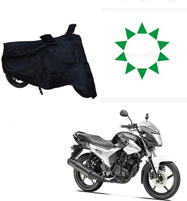 THE REAL ARV Waterproof Two Wheeler Cover for Yamaha(SZ R, Black)