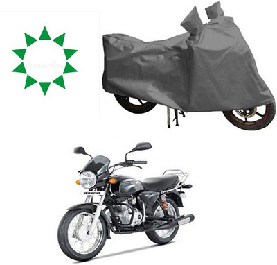 HYBRIDS COLLECTION Waterproof Two Wheeler Cover for Bajaj(Boxer, Grey)
