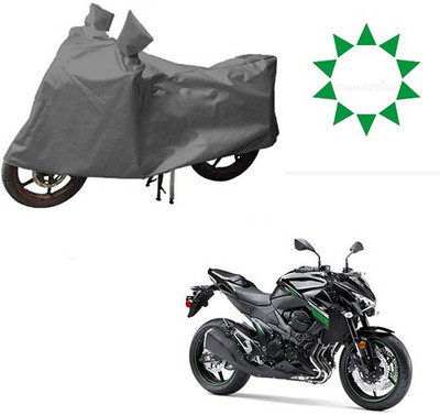 HYBRIDS COLLECTION Waterproof Two Wheeler Cover for Kawasaki(Z800, Grey)