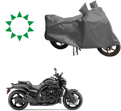 HYBRIDS COLLECTION Waterproof Two Wheeler Cover for Yamaha(VMAX, Grey)