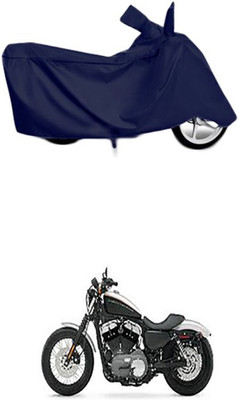Utkarsh Two Wheeler Cover for Harley Davidson(Blue)