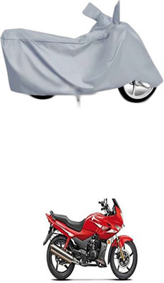 Utkarsh Two Wheeler Cover for Hero(Karizma, Silver)
