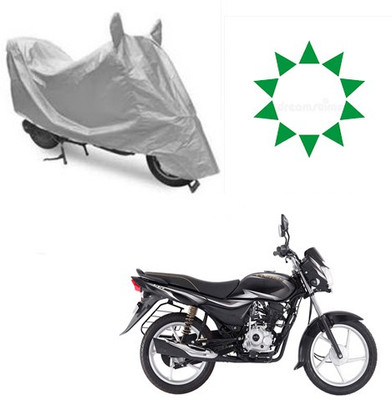 RPSENTTERPR Waterproof Two Wheeler Cover for Bajaj(Platina 100 DTS-i, Silver)
