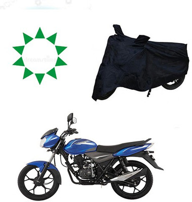HYBRIDS COLLECTION Waterproof Two Wheeler Cover for Bajaj(Discover, Black)