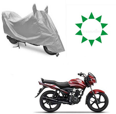 RPSENTTERPR Waterproof Two Wheeler Cover for TVS(Jive, Silver)