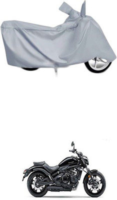 Utkarsh Two Wheeler Cover for Kawasaki(Silver)