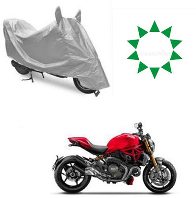 Atulit enterprises Waterproof Two Wheeler Cover for Ducati(Monster 795, Silver)