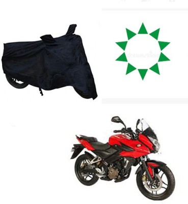 HYBRIDS COLLECTION Waterproof Two Wheeler Cover for Bajaj(Pulsar AS 150, Black)