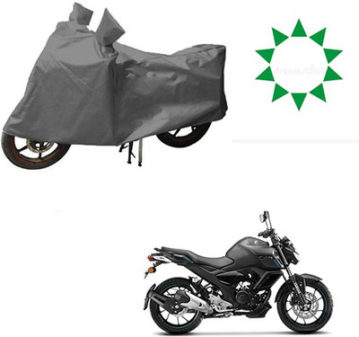 HYBRIDS COLLECTION Waterproof Two Wheeler Cover for Yamaha(FZ, Grey)