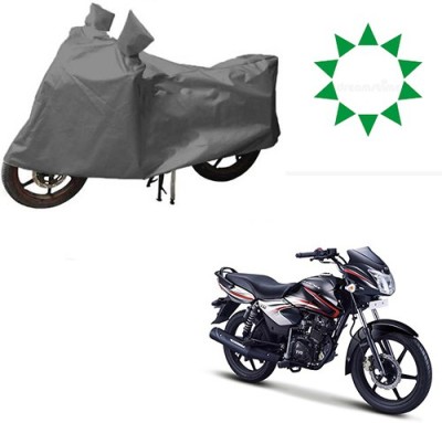 HYBRIDS COLLECTION Waterproof Two Wheeler Cover for TVS(Phoenix 125, Grey)