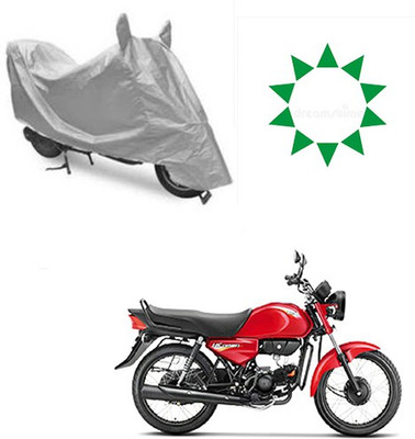 Atulit enterprises Waterproof Two Wheeler Cover for Hero(HF Dawn, Silver)