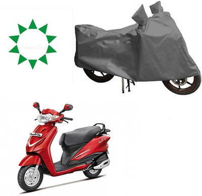 THE REAL ARV Waterproof Two Wheeler Cover for Hero(Duet, Grey)