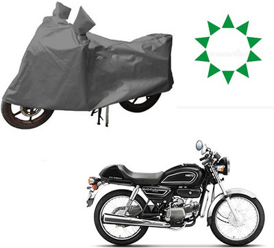 HYBRIDS COLLECTION Waterproof Two Wheeler Cover for Hero(Splendor Pro Classic, Grey)