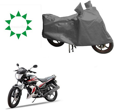 THE REAL ARV Waterproof Two Wheeler Cover for Yamaha(SS 125, Grey)