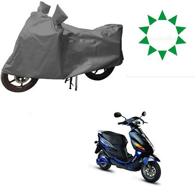 HYBRIDS COLLECTION Waterproof Two Wheeler Cover for Hero(Electric Cruz, Grey)
