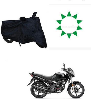 HYBRIDS COLLECTION Waterproof Two Wheeler Cover for Honda(Unicorn, Black)