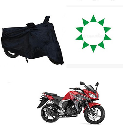 KPIND Waterproof Two Wheeler Cover for Yamaha(Fazer, Black)