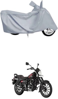 Utkarsh Two Wheeler Cover for Bajaj(Avenger 220 Street, Silver)