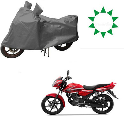 HYBRIDS COLLECTION Waterproof Two Wheeler Cover for TVS(Phoenix, Grey)