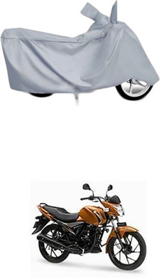 Utkarsh Two Wheeler Cover for Suzuki(Sling, Silver)