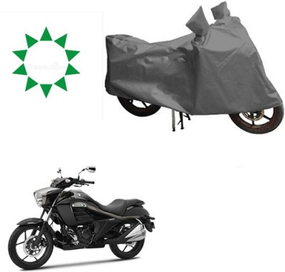 HYBRIDS COLLECTION Waterproof Two Wheeler Cover for Suzuki(Intruder, Grey)