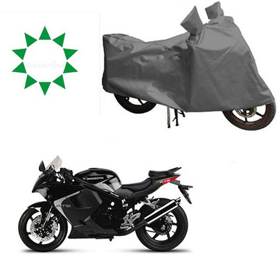 THE REAL ARV Waterproof Two Wheeler Cover for Hyosung(GT250R, Grey)